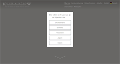 Desktop Screenshot of kuhn-buelow.com